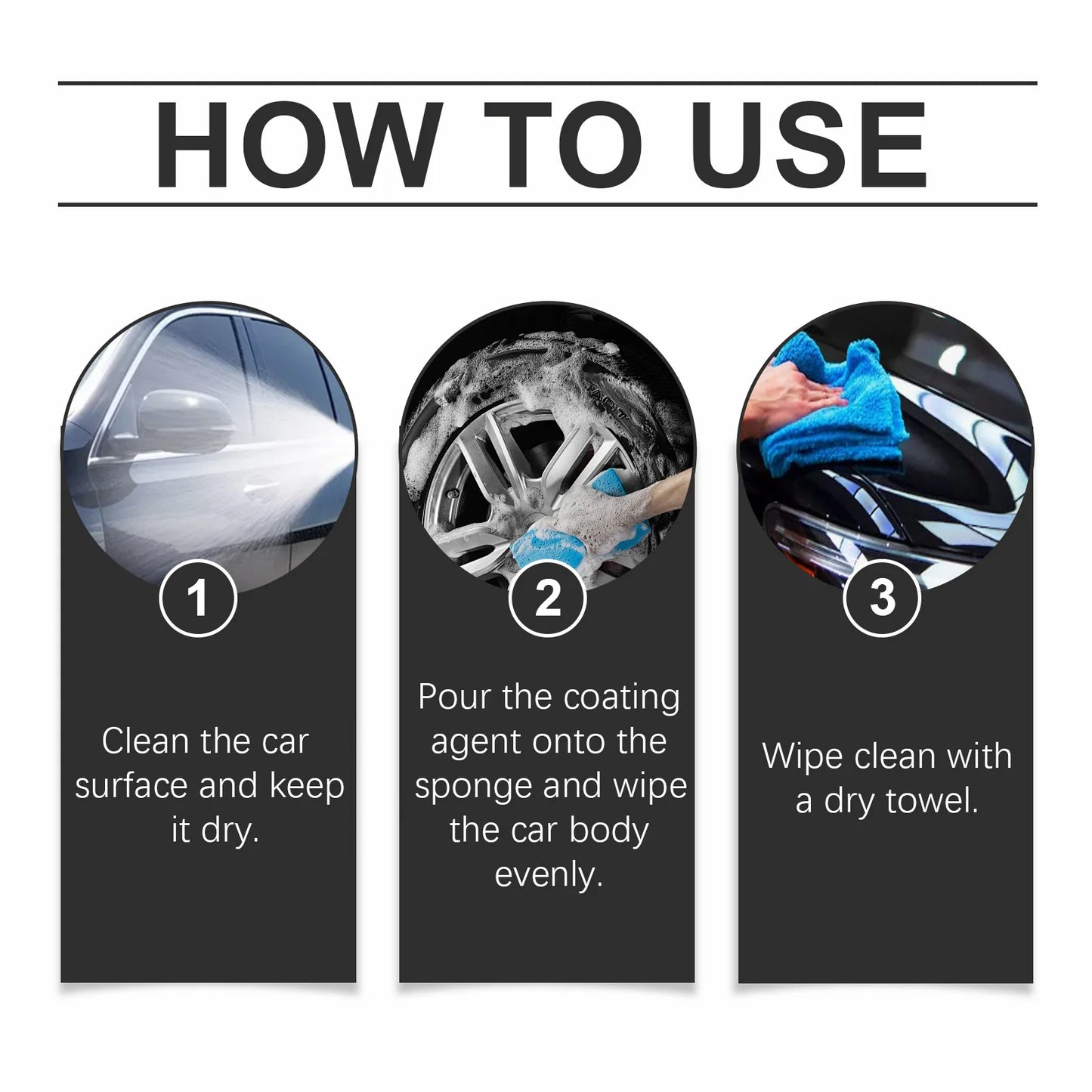 Homonth Car Nano Coating Agent Waterproof Anti-dirt Protective Paint Coating Agent Car Body Polishing Renovation Nano