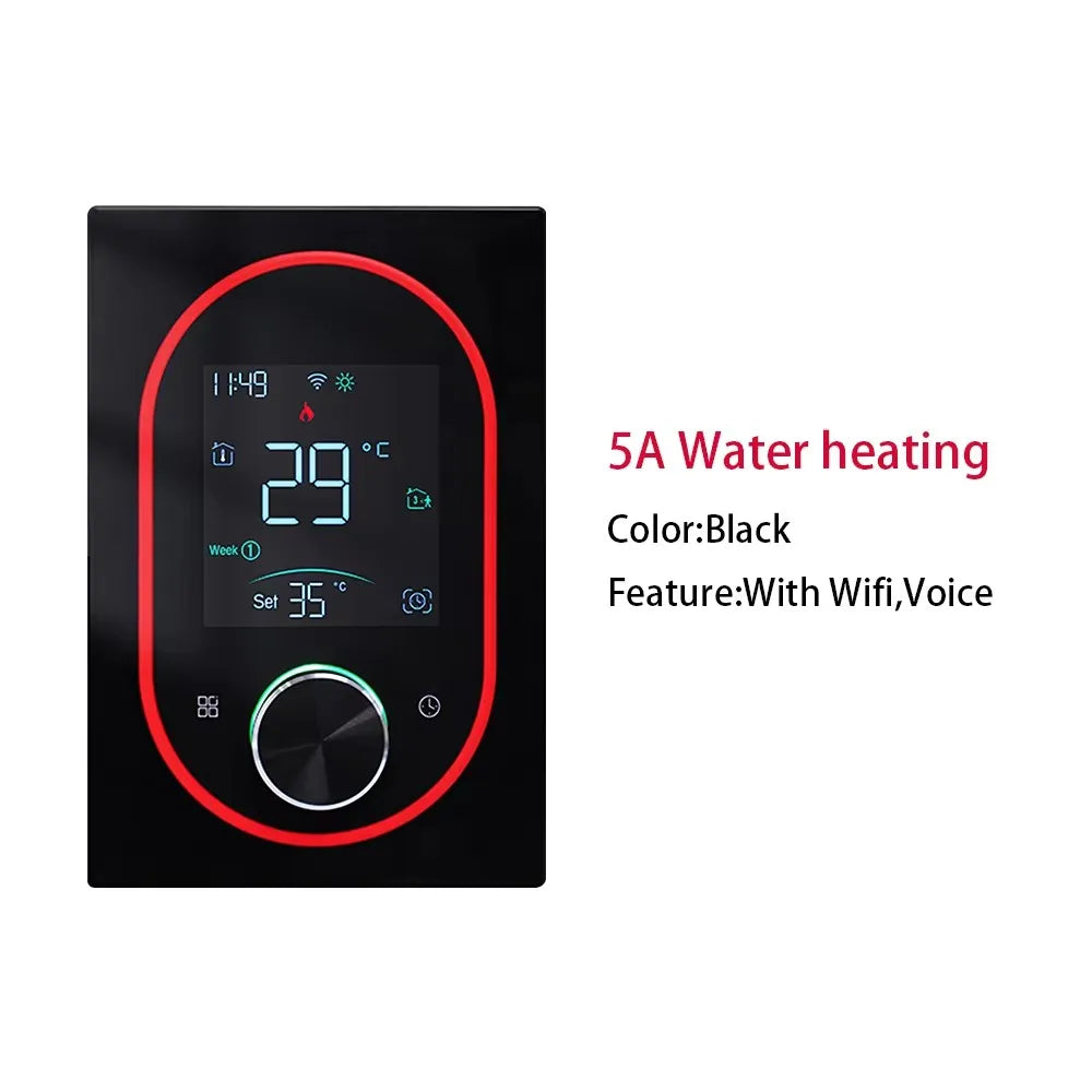 Tuya 5A/16A House Smart WiFi Thermostat Water Electric Heating Gas Boiler Floor Heating  Touch Screen Temperature Controller
