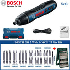 Original Bosch Go2 Electric Screwdriver Set 3.6V Rechargeable Automatic Screwdriver Hand Drill Bosch Go 2 Electric Batch Tool