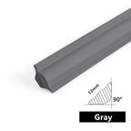 5M 3D Foam Ceiling Decor Edge Strip Corner Line Sticker Waterproof Self Adhesive Living Room Border Corner Beautification Line