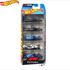 New In Stock Hot Wheels X Formula 1 Jln11 Collectible Car 1/64 Toy Set 5 Packs Diecast Vehicle Gift