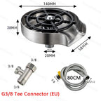 Automatic Glass Cup Washer High Pressure Kitchen Faucet Glass Rinser Stainless Steel Bar Cup Cleaner for Kitchen Sinks Wash Tool