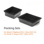 Central Control Storage Box for Tesla Model 3/Y/3+ Modely Juniper Center Console Organizer Tray Armrest Cubby Drawer Accessories