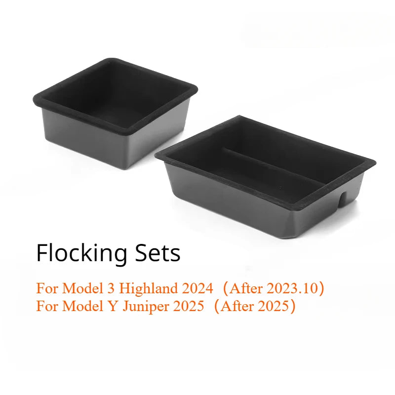 Central Control Storage Box for Tesla Model 3/Y/3+ Modely Juniper Center Console Organizer Tray Armrest Cubby Drawer Accessories