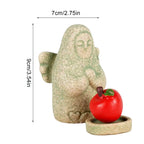 Praying Angel Statue, Goddess Hylia Statue, Resin Statue Fish Tank Decoration, Desk Decoration, Game Room Decoration