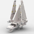 MOC Famous Movie Series Mini Flying Machine Model Building Blocks Empire Shuttle Bricks DIY Educational Toys Kids Birthday Gifts