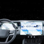 For BYD Song L 2023 2024 Car Infotainment Radio GPS Navigation Dashboard Tempered Glass Screen Protector Film Car Accessories