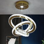 Crystal Pendant Light Led Chandelier Modern Ceiling Hanging Lamp Living Dining Room Nordic Kitchen Island Decor Lustre Fixture