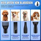 Negative Ion Smart Pet Blower Negative Ion large dog Pet Hair Dog Hair Dryer Blower 3500W with 4 Nozzles Hair Dryer for Pets Pet