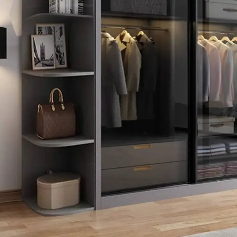 Shelf Storage Organizer Wardrobe Luxury Queen Hotel Cheap Dressers Wardrobe Living Room Guarda Roupa Casal Furniture Home