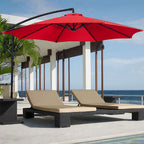 6 Bones Umbrella Replacement Canopy Without Stand 2m Parasol Umbrella Cover Waterproof UV Protection for Outdoor Beach Garden