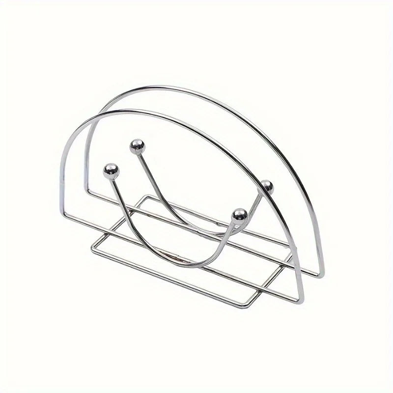 1pc Kitchen & Café, Simple Storage Solution, Cafe Decor Item|Elegant Table Accessory|Napkin Organizer, Napkin Holder for Table