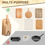 Sturdy Kitchen Storage Shelf , Heavy-Duty Metal Cutting Board Organizer-Space-Saving Kitchen Storage Rack with Triangular Design