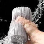 New Squeezed Self Draining Rubber Cotton Mop Hand Free Magic Self-cleaning Flat Mop Reusable Sponge Household Floor Cleaning