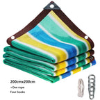 Multiple Sizes HDPE Sunshade Net Home Garden UV Protection 85-90% Sunshade Net Balcony Sunshade Car Shed Easy Installation