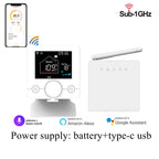 8 Hub Central Heating Controller for Water Heating System 8 Sub-Chamber Concentrator for Gas Boiler Wireless Thermostat Actuator