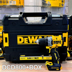 DEWALT 20V Brushless Cordless Compact Drill Driver DCD800 90N.m Rechargeable Original Electric Screwdriver Household Power Tools