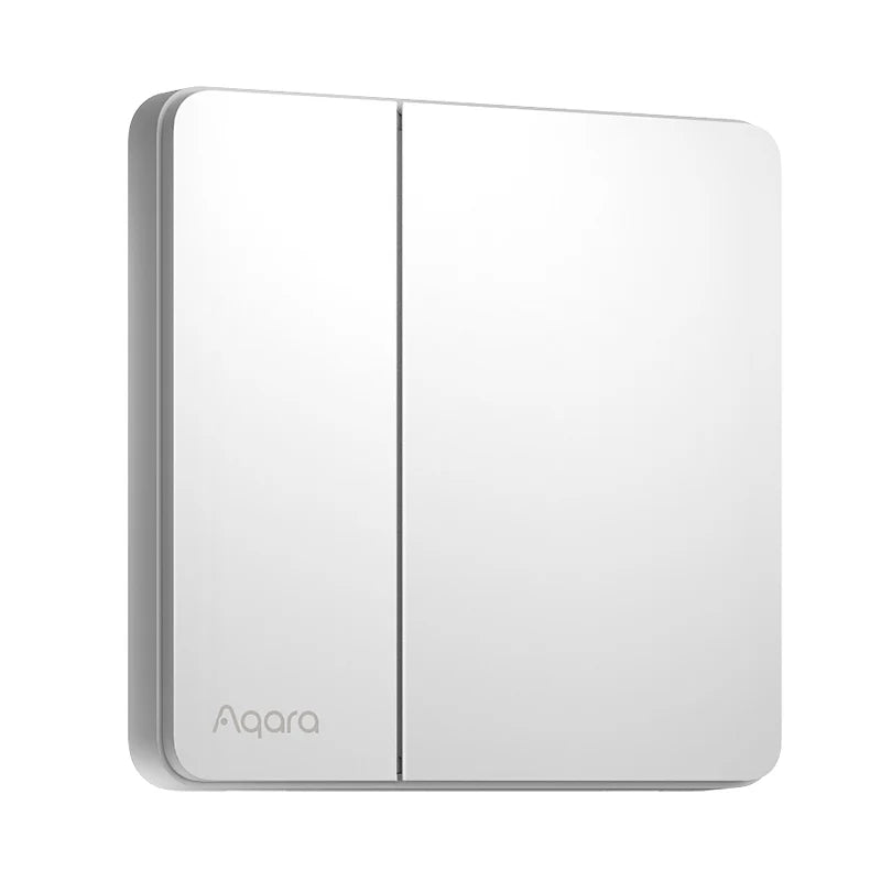 Aqara Smart Wall Switch Z1 More Control Zigbee 3.0 Compatible with Single Live/Neutral Wire Design Supports Mi home HomeKit APP