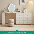 White Chest Drawers Makeup Vanities Unit Beauty Dressers Bedroom Table Desk Mirror Sink Hotel Bathroom Hairstyle Salon Furniture