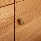 Brass Fortune Bird Knob Creative Drawer Cabinet Door Handles Kitchen Cabinet Shoe Knobs Pure Copper Handles for Furniture Decor