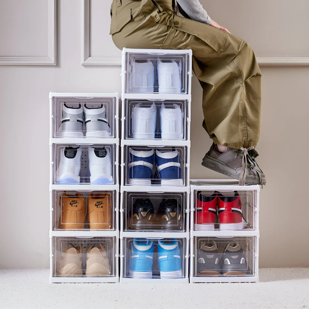 6-Layer Transparent Shoe Box
