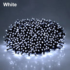 Outdoor Garden LED String Light Christmas Fairy Lights Waterproof Garland Lamp For Home Courtyard Holiday New Year Party Decor