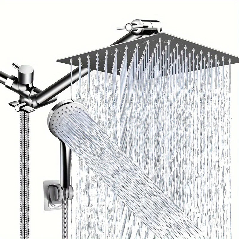 12 Inch Quality Set Rain Shower Head / Handheld Water Saving Shower Ba