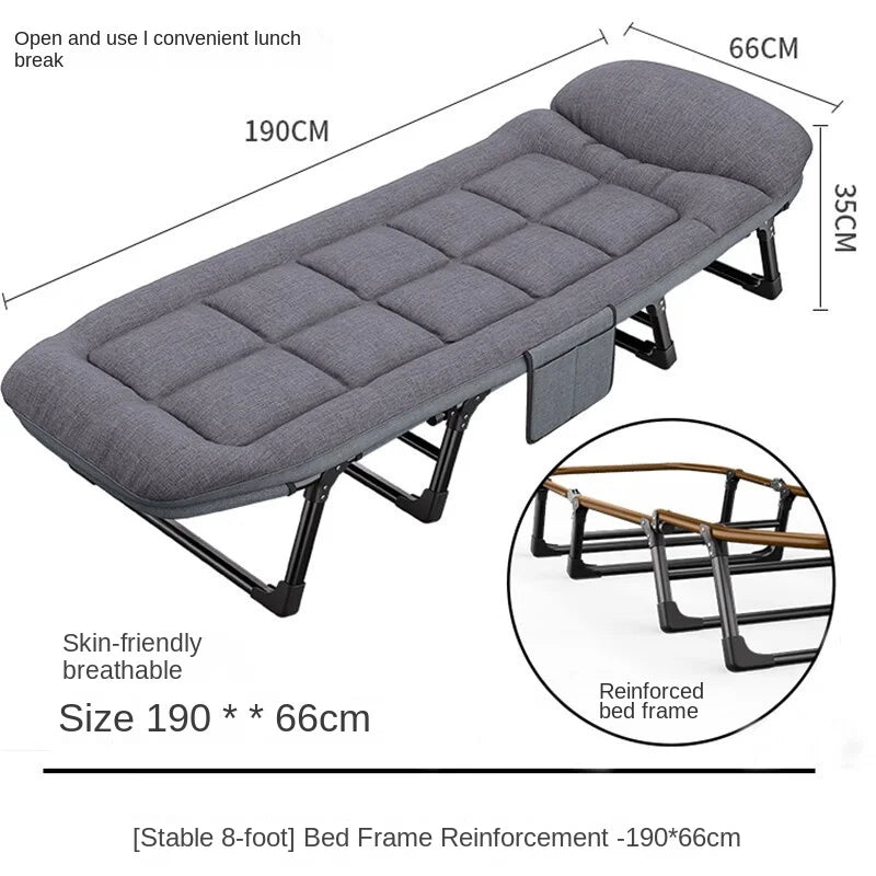 X&D Offers Free Installation Of American Style Sturdy And Easy To Store Folding Beds Adult Portable Folding Beds Office Nap Beds