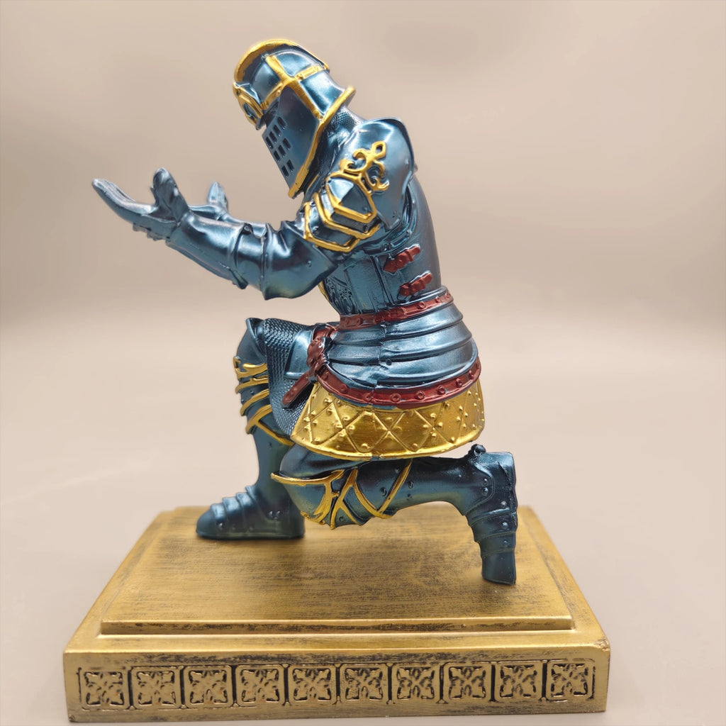 Pen holder, armor, creative pen holder, mobile phone watch ornament, genuine study, gift.
