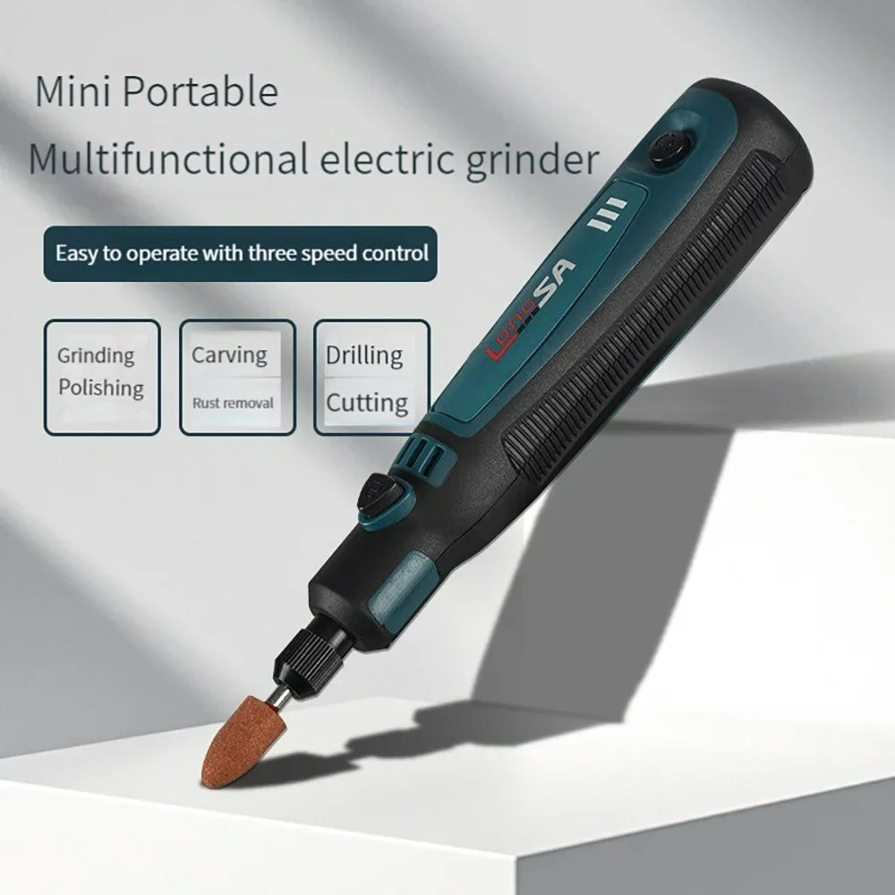 3.6V 5000-10000-15000r/min Electric Hand Drill Mini Engraver Drill Kit Tools Cordless Grinder Engraving Griding Drilling Machine