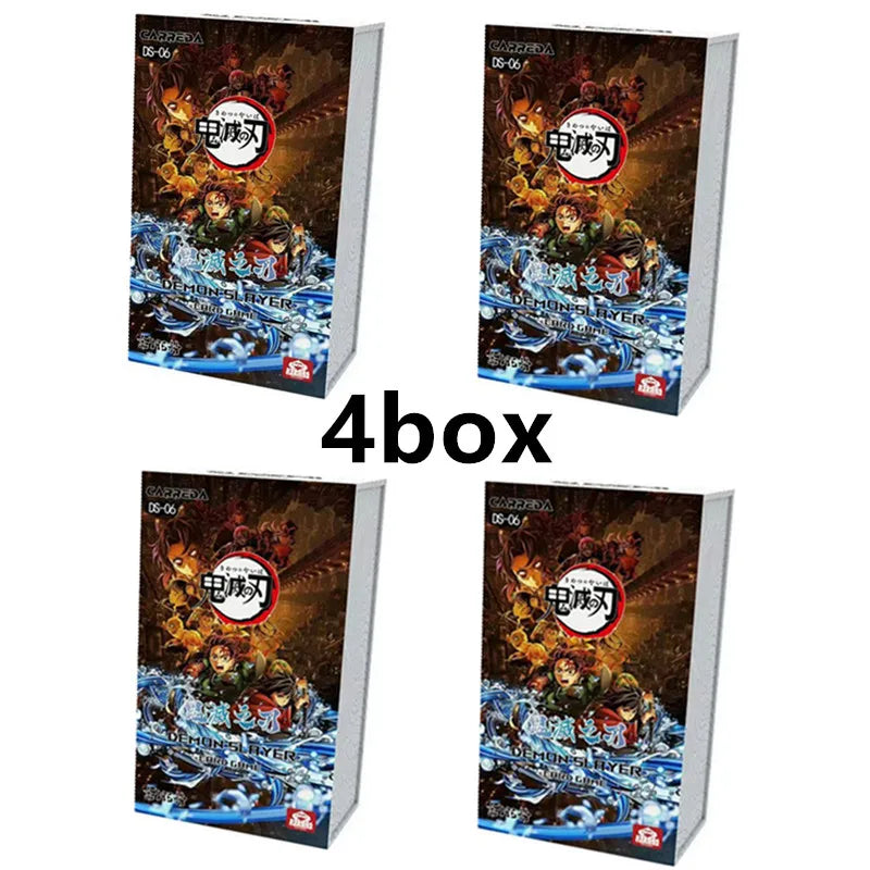 Genuine Demon Slayer Vol.6 Journey Trading Collection Card Treasured Blind Bags Animation Card Children's Toys Holiday Gifts
