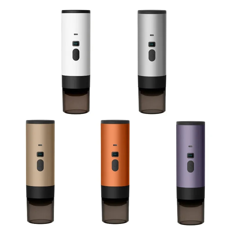 Wireless Electric Portable Espresso Coffee Machine For Car & Home Camping Coffee Maker Capsule Powder Travel