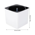 Self-Watering Planter Pots with Water Level Meter Pots Self-Absorbent Planter Plant Pot Plant Container Home Office Decor