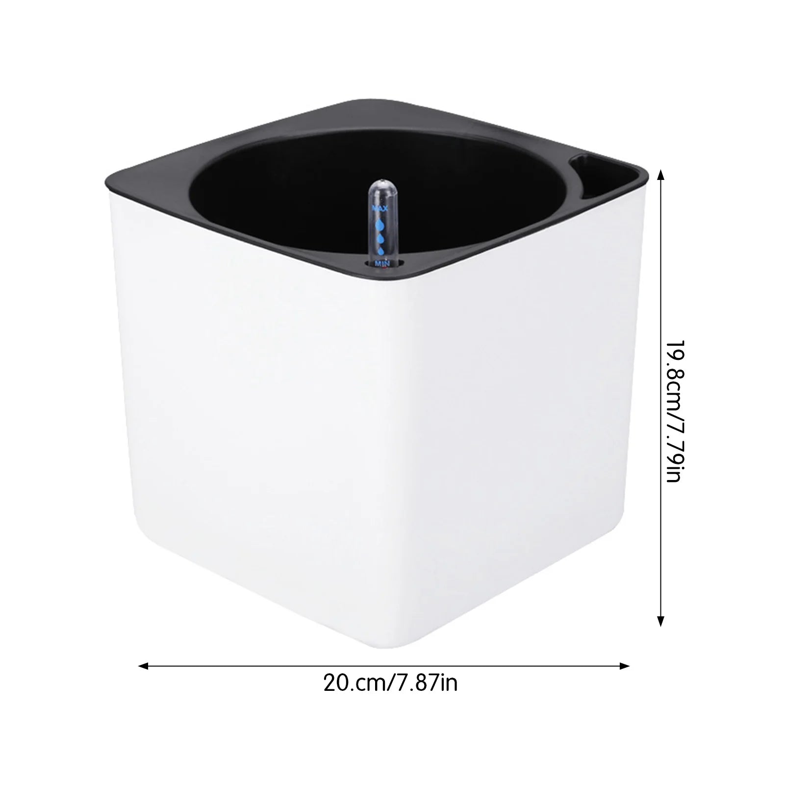 Self-Watering Planter Pots with Water Level Meter Pots Self-Absorbent Planter Plant Pot Plant Container Home Office Decor