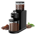 Professional Conical Burr Coffee Grinder Coffee Grinders with 25 Girind Settings Easy to Clean with Brush Anti-static Powder Box