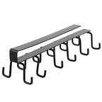 Household for Cabinet,Kitchen,Bar Metal Punch-free Cabinet Hook Mug Hook Rack Kitchen Organizer Hanging Cup Holder