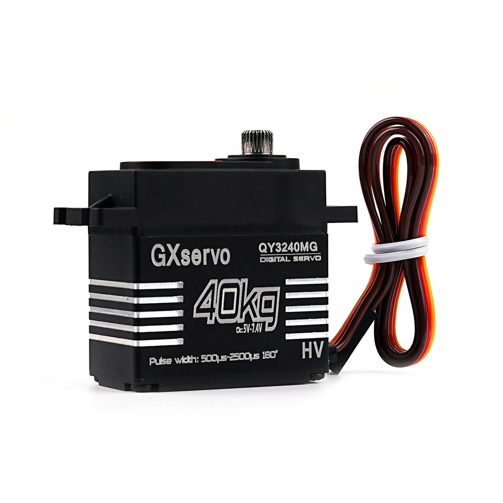 YP3240MG 40KG Digital Servo 5.0-7.4V High Torque Semi-Metal Gear IP67 Waterproof 180° for 1/8 1/10 TRX6 SCX10 RC Crawler
