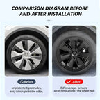 4PCS Hub Cap for Tesla Model Y 19 Inch New Car Wheel Cover Replacement Performance Automobile Full Rim Car Accessories 2018-2024