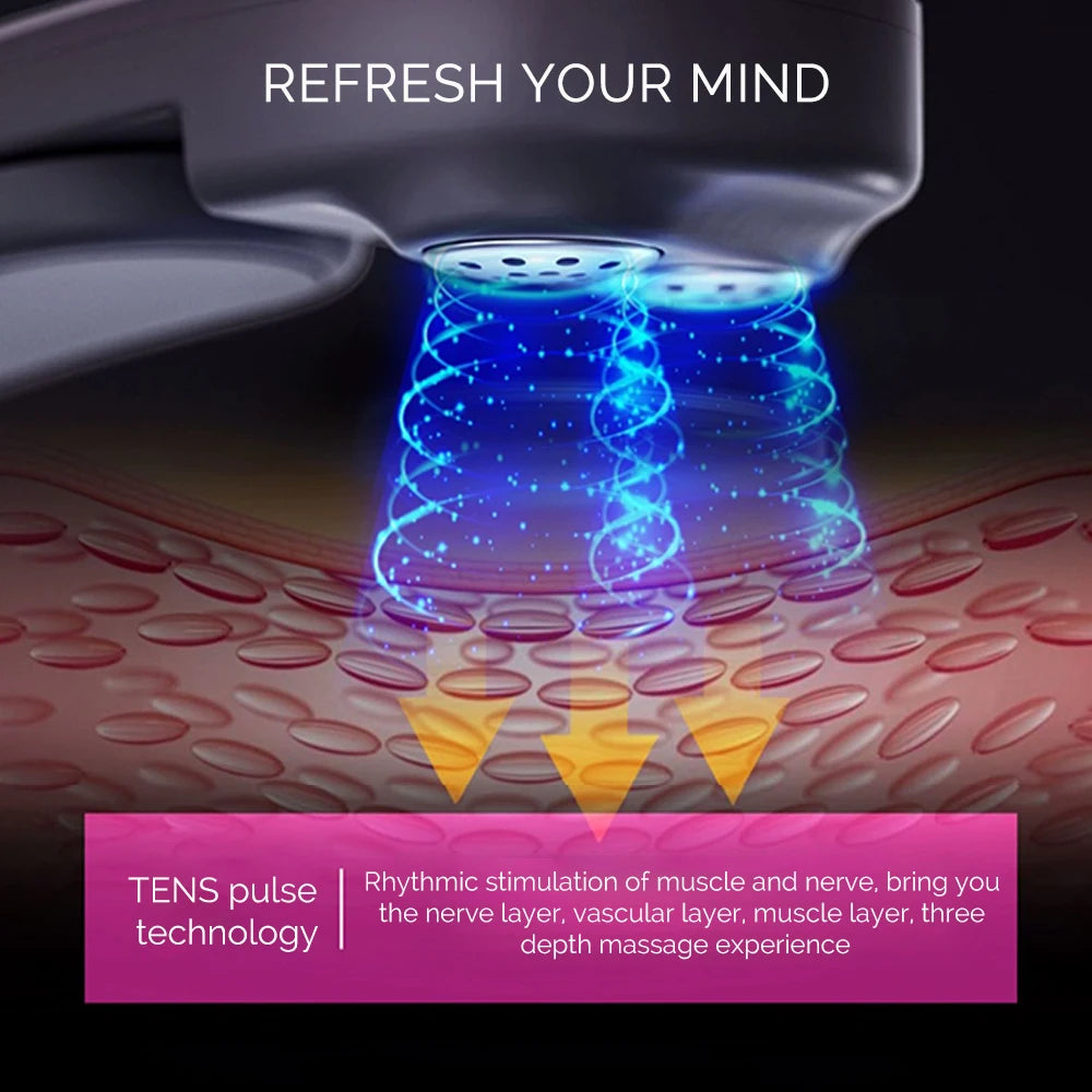EMS Electric Head Massager
