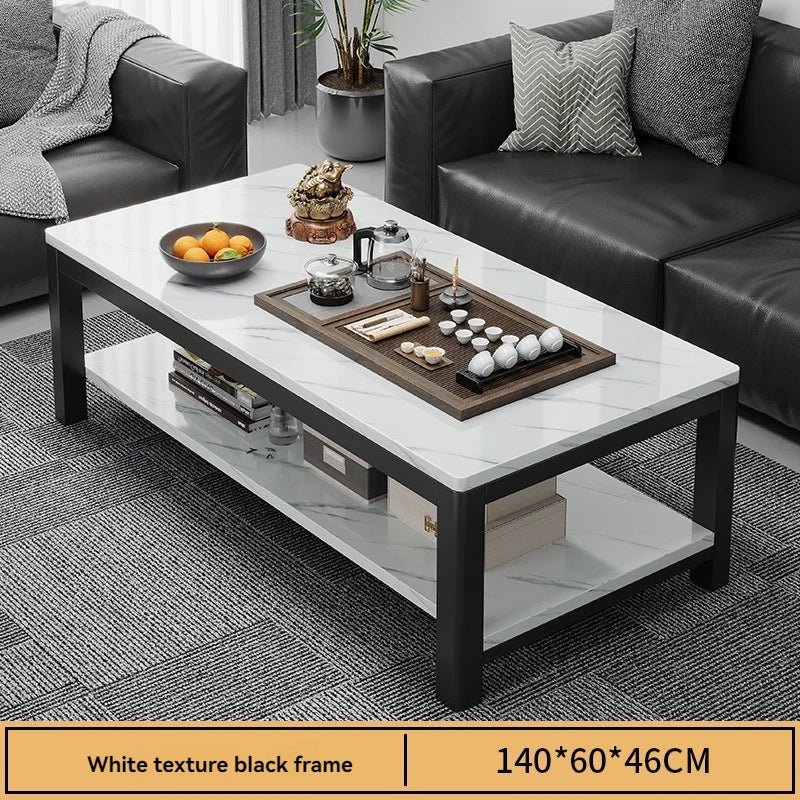 Tea table, living room, household, small apartment, next to sofa, office, marble patterned color tea table, tea table