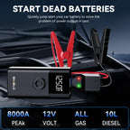 Car Jump Starter 4000A/7000A 15800mAh/26800mAh Car Battery Auto Battery Booster Starting Device for Petrol Diesel Powerbank