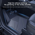 YZ For Tesla Floor Mats Model 3 Y 2021-2024 Car Four Seasons Waterproof Non-slip Floor Mat NEW  TPE Special Car Accessories