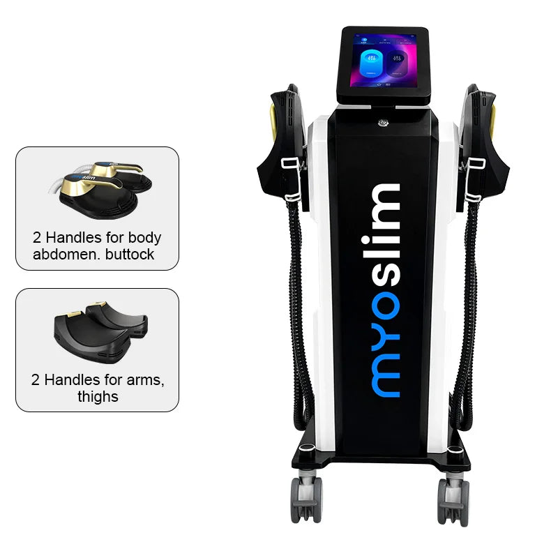 EMS Body Sculpting MYOslim Machine 6500W Sculpt Muscle Stimulation Abdominal Burning Fat Slimming Electromagnetic Weight Loss