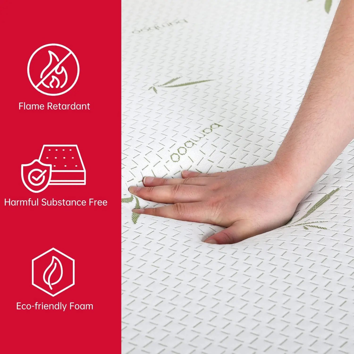 Full Mattress, 8 inch Gel Memory Foam Mattress Queen Size for Cool Sleep & Pressure Relief, Medium Firm Mattresses CertiPUR-US C