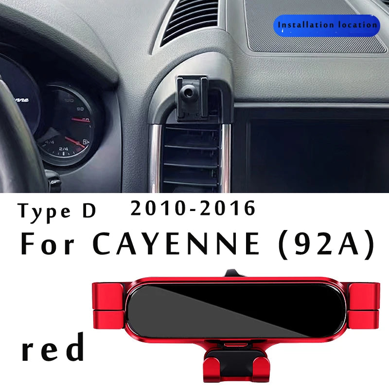 Car Phone Mount Holder For Porsche 718 Boxster Spyder 982 Panamera 971 Macan 95b Cayenne 92A Coupe 9YB Interior Accessories