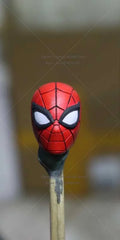 1/12 Anime Game Spider Man Delicate Head Sculpt Perfect Detail Painted Model Toys For 6" Shf Mafex Body Decoration Fans Collect