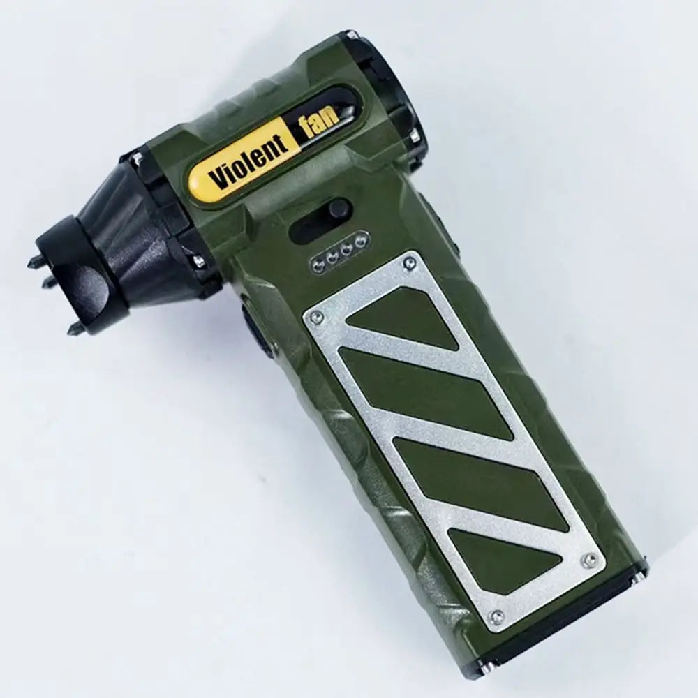 110000 RPM Mini Turbo Jet Fan Adjustable Speed Powerful Airflow Electric Air Duster Handheld Safety Hammer Design