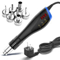 Handheld Hot Air Machine 600W Welding Tool Set 7 Nozzles LCD Digital Thermal Blower For Soldering SMD SMT Welding Repair Tool