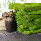Artificial Turf Moss Wall Synthetic Grassland Fake Faux Grass Simulation Muscu Grass Decor Outdoor Decoration Garden Accessories