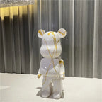 28-35CM Bear Figurines Home DecorationAccessories Modern Stvle Desk DecorationNordic Home Decor Living Room DecorationStatue